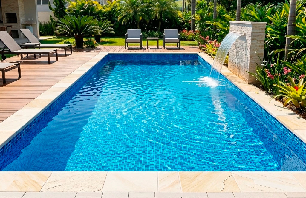 Piscina de vinil 8x4x1,40